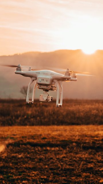 Aerial drone wedding reel